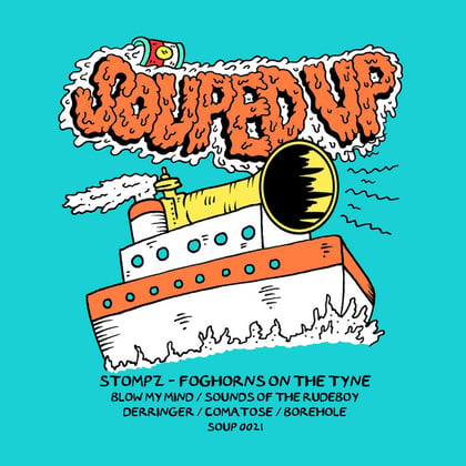 Foghorns On The Tyne album by Stompz - Drum and Bass Cover Art