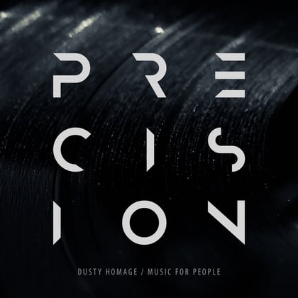 Dusty Homage / Music For People album by Precision - Drum and Bass Cover Art