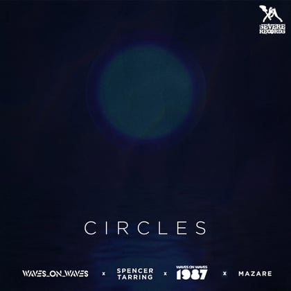 Circles album by Mazare, Waves_On_Waves & Waves On Waves 1987 - Drum and Bass Cover Art