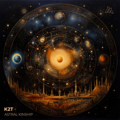 Flickering Lights album by K2T - Drum and Bass Cover Art