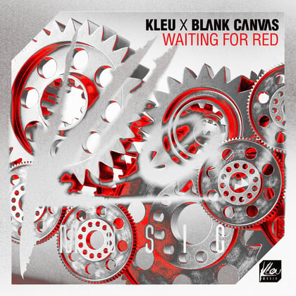 Waiting For Red album by Kleu, Blank Canvas & Char - Drum and Bass Cover Art
