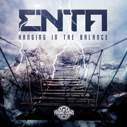 Hanging In The Balance album by enta - Drum and Bass Cover Art