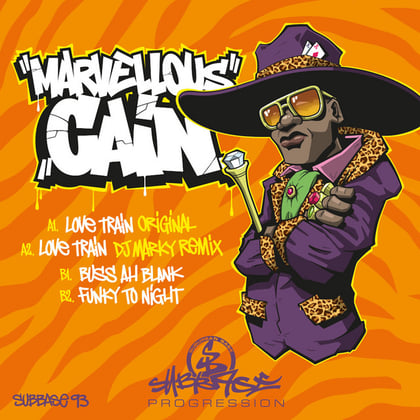 Jungle Funk EP album by Marvellous Cain - Drum and Bass Cover Art