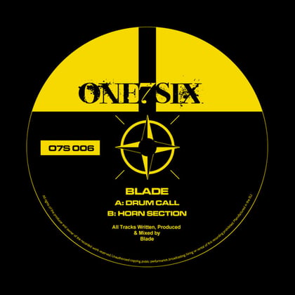 O7S 006 album by Blade (Dnb) - Drum and Bass Cover Art