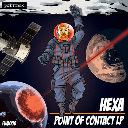 Point Of Contact album by Hexa - Drum and Bass Cover Art