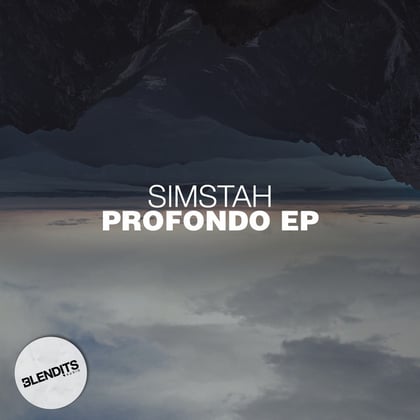 Profondo EP album by Simstah - Drum and Bass Cover Art