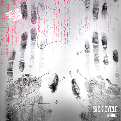 Wanted album by Sick Cycle - Drum and Bass Cover Art