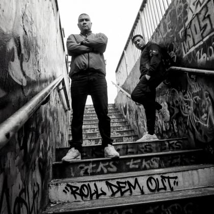 Roll Dem Out album by Benny Page & Doktor - Drum and Bass Cover Art
