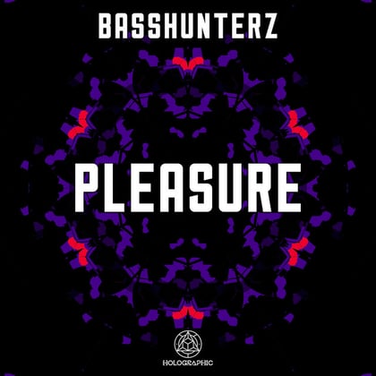 Pleasure album by BASSHUNTERZ - Drum and Bass Cover Art