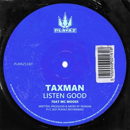Listen Good album by Taxman - Drum and Bass Cover Art