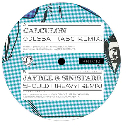Odessa - ASC Remix / Should I - Heavy1 remix album by Calculon & OB1 - Drum and Bass Cover Art