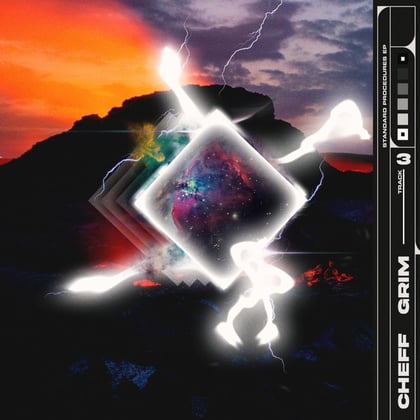 Grim album by CHEFF - Drum and Bass Cover Art