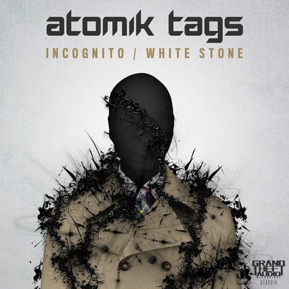 Incognito / White Stone album by Atomik Tags - Drum and Bass Cover Art