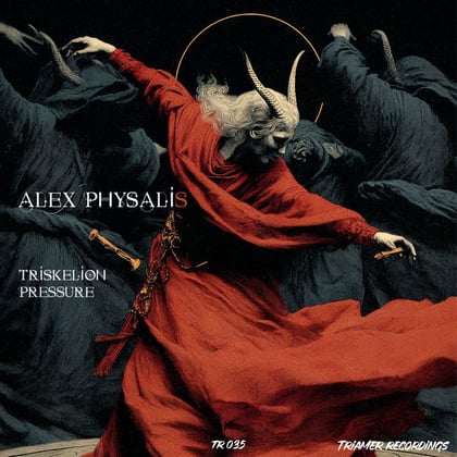 Triskelion album by Alex Physalis - Drum and Bass Cover Art