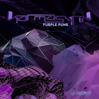 Furple Punk album by KarmasynK - Drum and Bass Cover Art