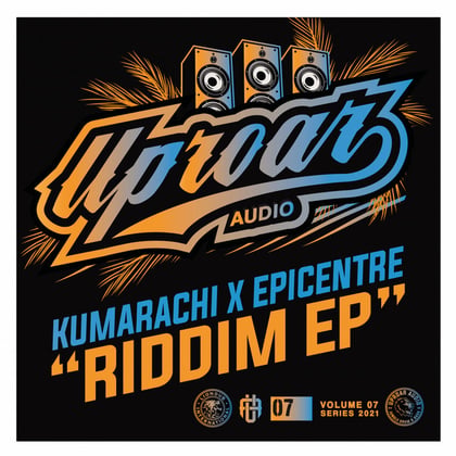 Riddim EP album by Kumarachi & Epicentre - Drum and Bass Cover Art