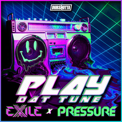 Play Dat Tune album by AIRGLO, Exile & DJ Pressure UK - Drum and Bass Cover Art