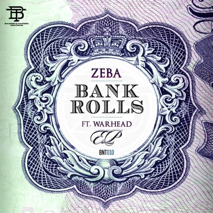 Bank Rolls album by Warhead - Drum and Bass Cover Art