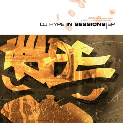 In Sessions EP album by DJ Hype - Drum and Bass Cover Art
