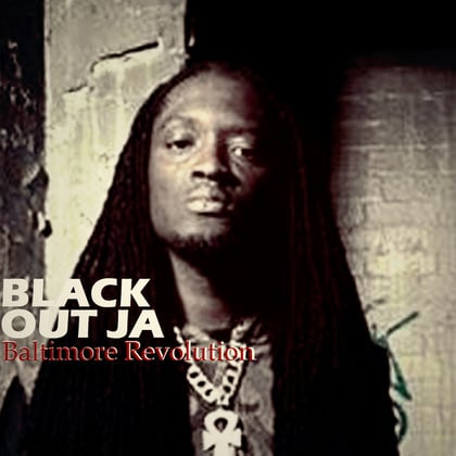 Baltimore Revolution album by Lowriderz & Blackout JA - Drum and Bass Cover Art