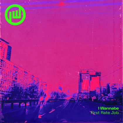 First Rate Job album by I Wannabe - Drum and Bass Cover Art