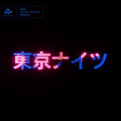 Tokyo Nights album by DJ Gaw - Drum and Bass Cover Art