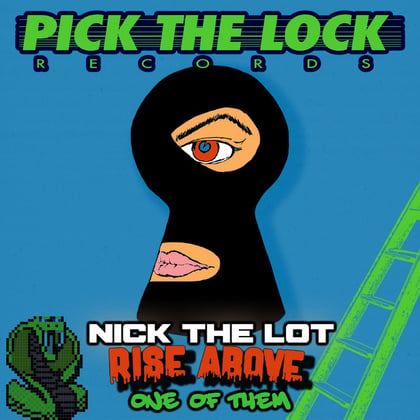 Rise Above / One Of Them album by Agro & Nick The Lot - Drum and Bass Cover Art