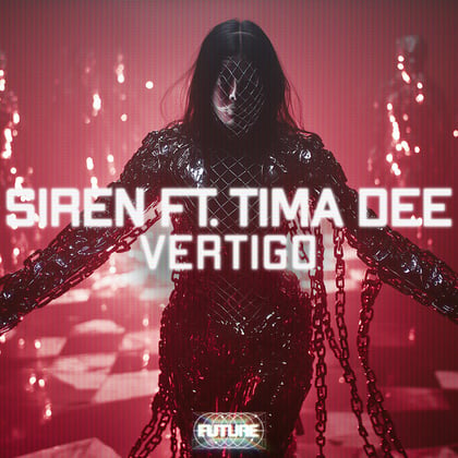 Vertigo album by SIREN - Drum and Bass Cover Art