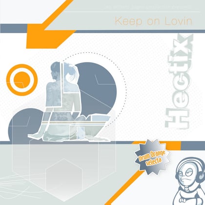 Drum Orange Selecta album by Hectix - Drum and Bass Cover Art