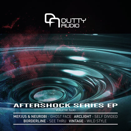 Aftershock Series EP Volume Two album by Mefjus - Drum and Bass Cover Art
