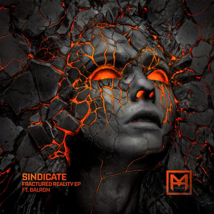 Fractured Reality album by Sindicate - Drum and Bass Cover Art
