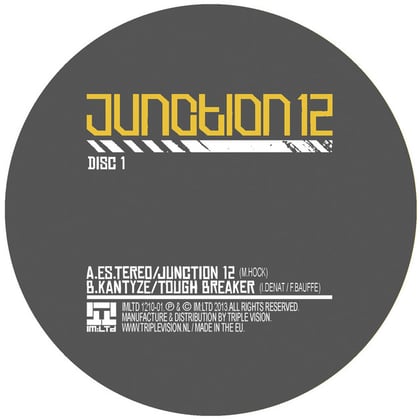 Junction 12 Sampler 1 album by Kantyze - Drum and Bass Cover Art