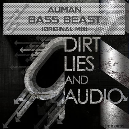 Bass Beast album by Aliman - Drum and Bass Cover Art