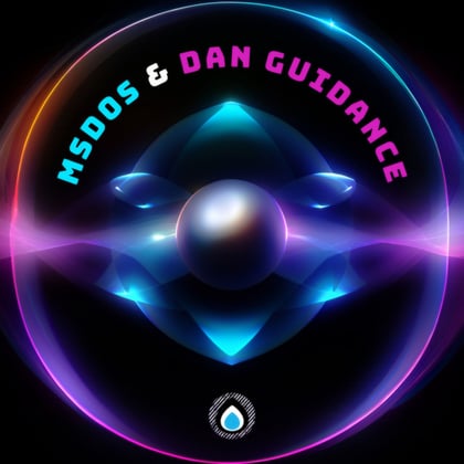 Release Yourself album by Dan Guidance & MSDOS - Drum and Bass Cover Art