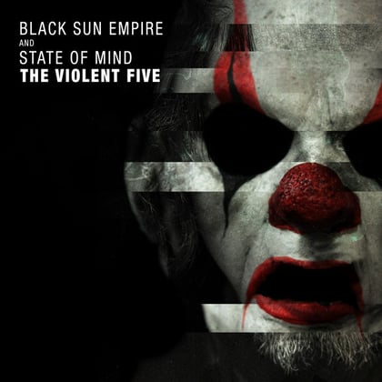 The Violent Five album by Black Sun Empire & State of Mind - Drum and Bass Cover Art