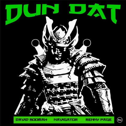 Dun Dat album by David Boomah, Navigator & Benny Page - Drum and Bass Cover Art