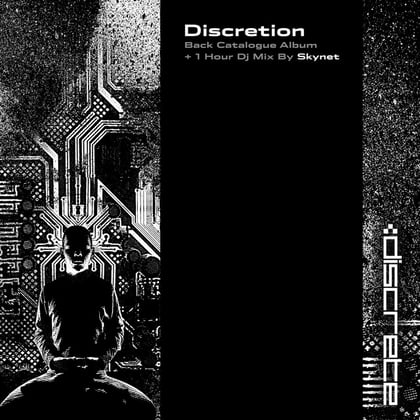 Discretion album by Skynet - Drum and Bass Cover Art