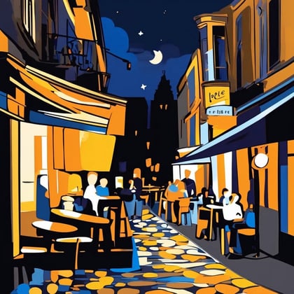 Café Nocturne album by Smooth - Drum and Bass Cover Art