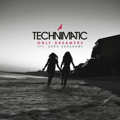 Only Dreamers album by Technimatic - Drum and Bass Cover Art