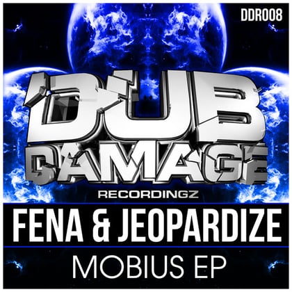 Mobius Ep album by Jeopardize - Drum and Bass Cover Art