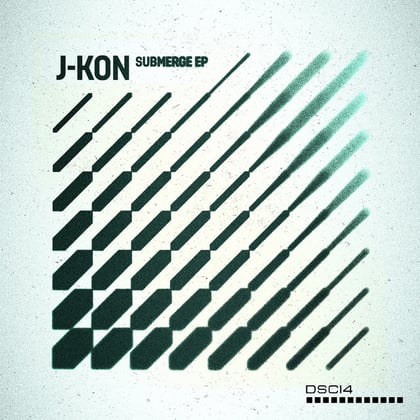 Submerge EP album by J-Kon - Drum and Bass Cover Art