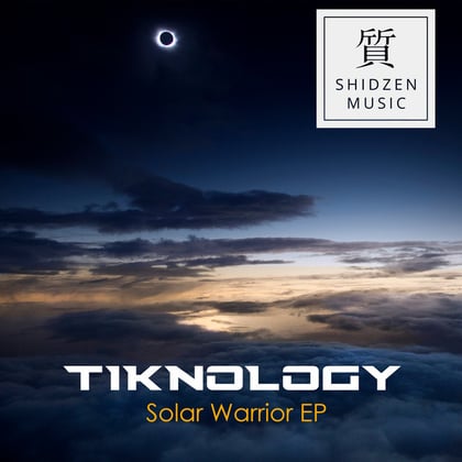 Solar Warrior album by Tiknology - Drum and Bass Cover Art