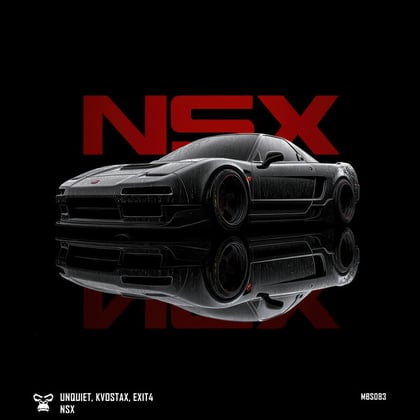 Nsx album by Exit4, Unquiet & Kvostax - Drum and Bass Cover Art