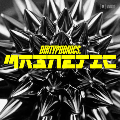 Magnetic album by Dirtyphonics - Drum and Bass Cover Art