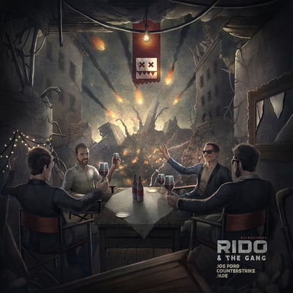Rido & The Gang album by Rido - Drum and Bass Cover Art