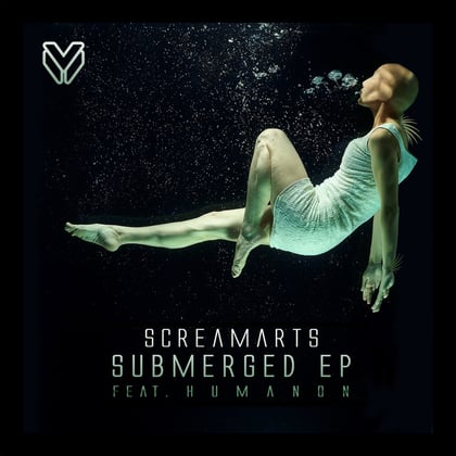 Submerged EP album by Screamarts - Drum and Bass Cover Art