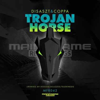 Trojan Horse album by Disaszt & Coppa - Drum and Bass Cover Art