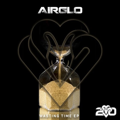 Wasting Time EP album by AIRGLO - Drum and Bass Cover Art