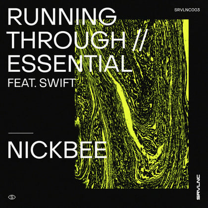 Running Through / Essential album by NickBee - Drum and Bass Cover Art