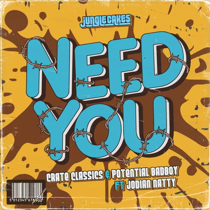 Need You album by Potential Badboy - Drum and Bass Cover Art